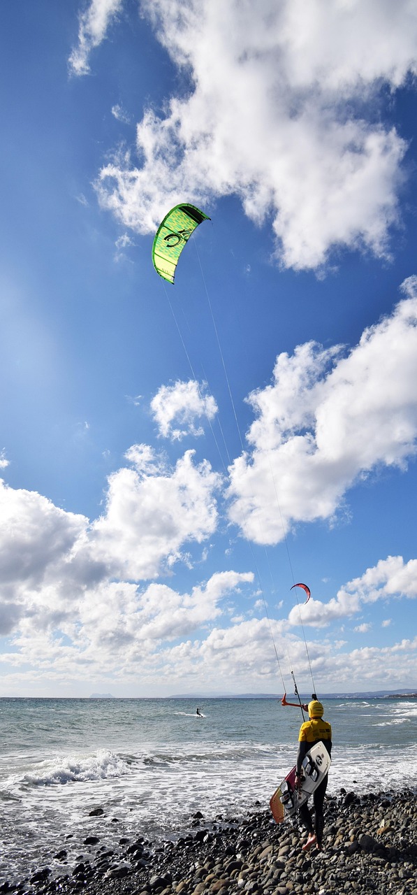 kitesurfing, sport, nature, beach, water sport, recreational activity, adventure, kiteboarding, sea, ocean